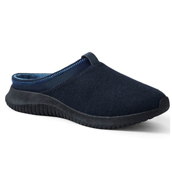 NWT Lands End Mens All Season Clog Slippers - Picture 2 of 3